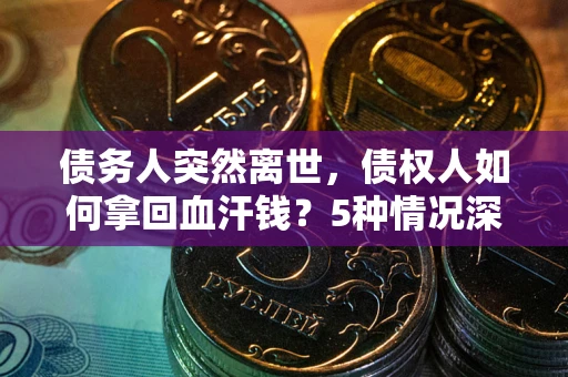 济南债务人突然离世，债权人如何拿回血汗钱？5种情况深度解析