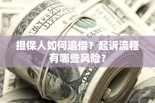 济南担保人如何追偿？起诉流程有哪些风险？