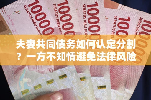 济南夫妻共同债务如何认定分割？一方不知情避免法律风险必看！